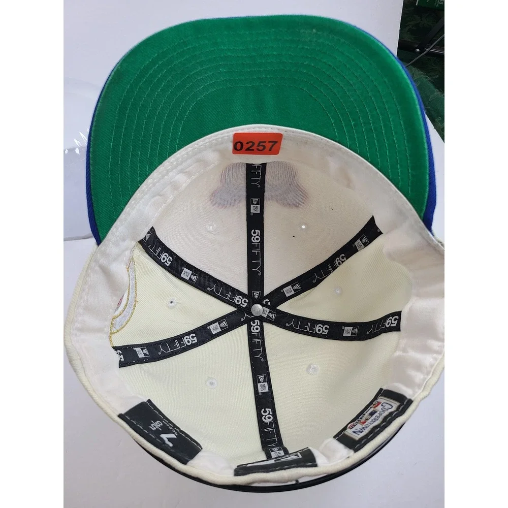 Chicago‎ Cubs Century at Wrigley Field Hat Mens 7 5/8 Cream New Era MLB Baseball